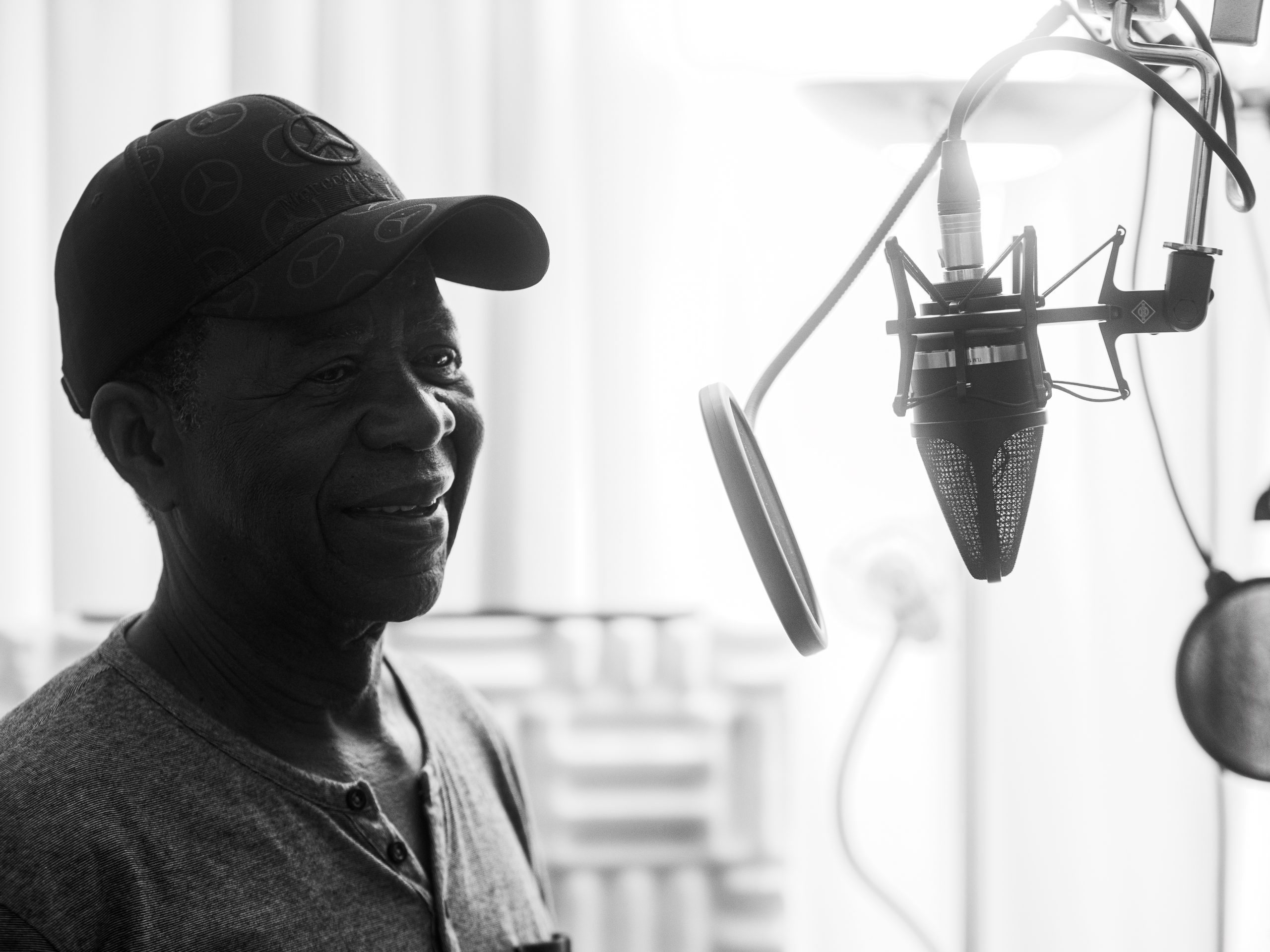 Bernard Smith im Studio